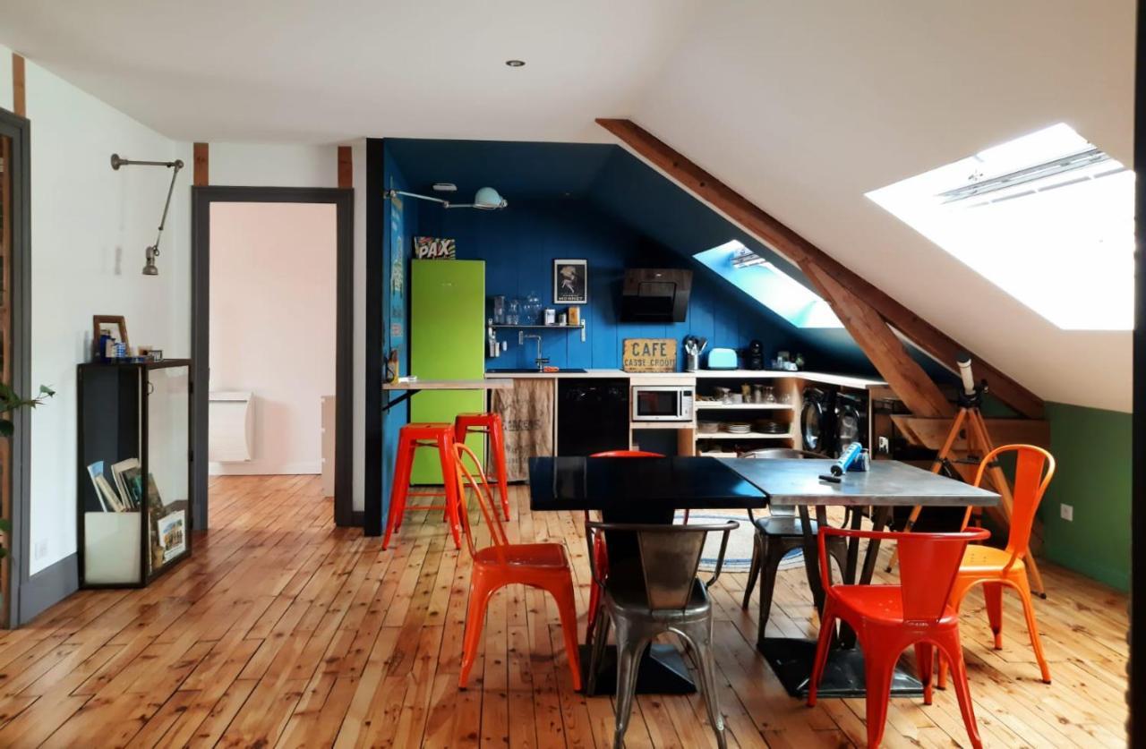 Ferienwohnung Le Chic Broc Ground Vichy Exterior foto